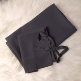 Hijab & Niqab Set - Charcoal